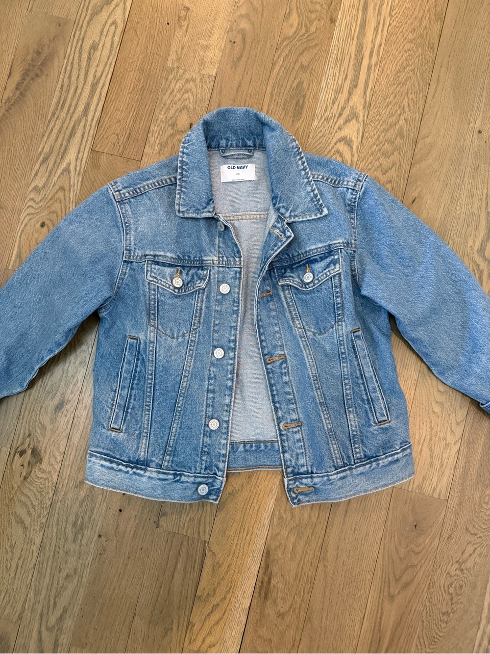 Old Navy Blue Washed Denim Jacket